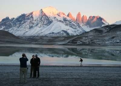 Laguna amarga invierno