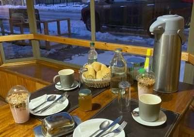 Desayuno Hostal